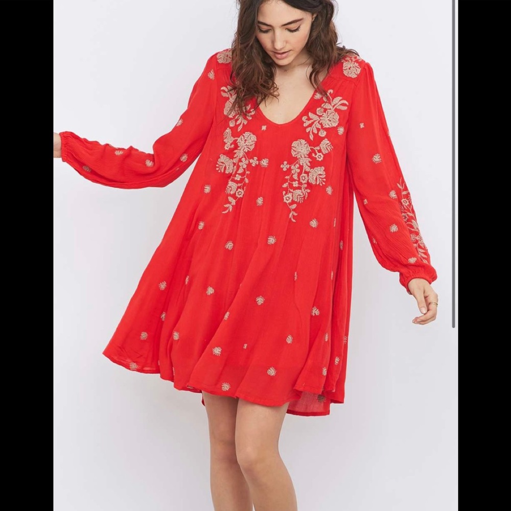 Free People “Sweet Tennessee” Mini Dress